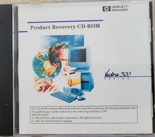 Vintage - HP Product Recovery CD-ROM for Vectra 500, 1996 Part Number: 5011-382