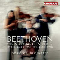 Doric String Quartet - Beethoven - String Qrts Vol 2 - Cd - G1398Z