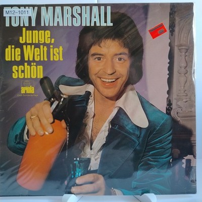 Tony Marshall   Junge, Die Welt Ist Schön, 12'' Vinyl (G/G+), Ariola, M12-1011