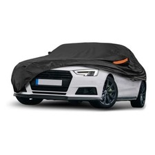 Heavy Duty Waterproof Car Cover for - All-Weather UV Sedan 185"-191" - Black