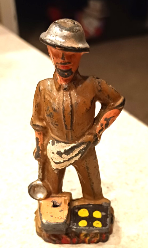 Lead Soldier Cook's Helper With Ladle