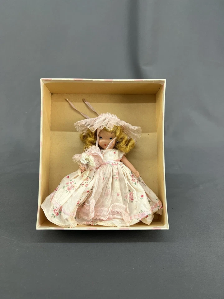 Lote de 10 Muñecas Nancy Ann Libro de Cuentos en Cajas Originales Años 40 6" de Alto Foto 2 de 4