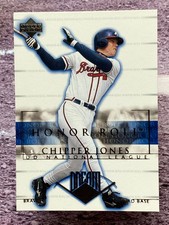 2002 Upper Deck Honor Roll Chipper Jones #5 Atlanta Braves