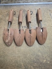 Two Pairs of Wooden Shoe Trees Medium: Pre-owned