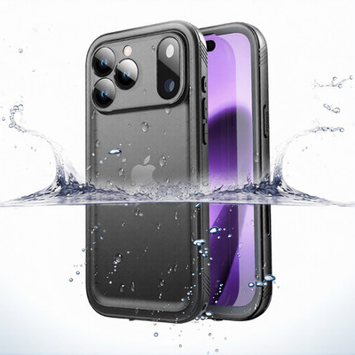 Waterproof Phone Case for iPhone 14 13 11 12 15 16 17 Pro Max Shockproof Cover