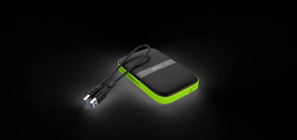 4712702635997 ARMOR A60 1TB USB 3.0 BLACK-GREEN/PANCERNY wstrząso/pyło i wodoodp - Image 4 of 4