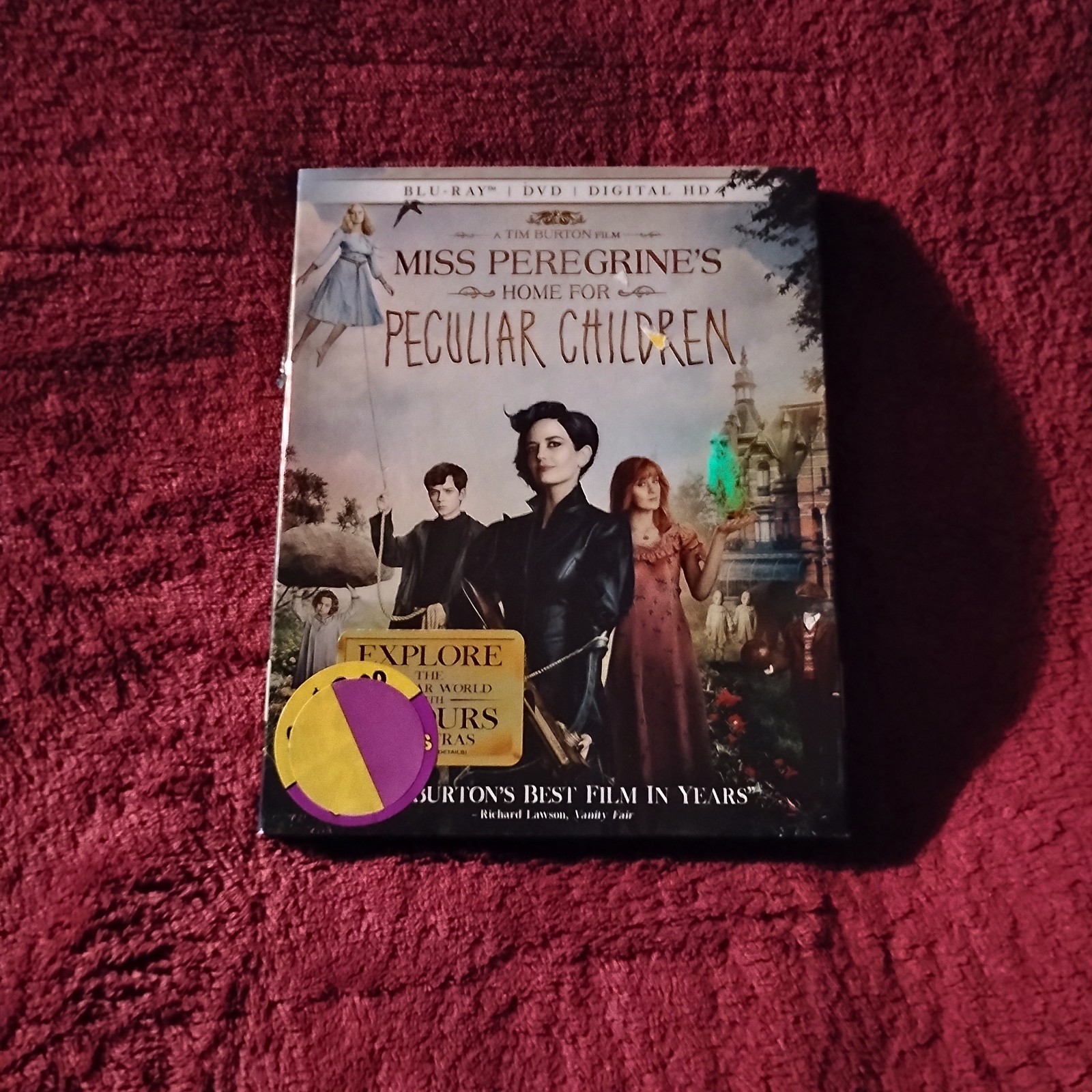 Miss Peregrine's Home For Peculiar Children Blu-ray 