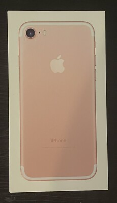 Apple iPhone 7 Rose Gold 32 GB EMPTY BOX ONLY