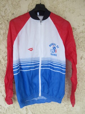 Veste Vintage Equipe De France 1982 - Mundial Espana - Époque Platini - Taille L