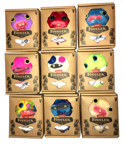 Fuggler Baby Fugg Series 3 Set Of 9 Complete NEW 2025 Mini Plush HTF Free Ship