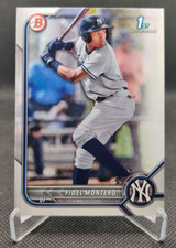 2022 Bowman Paper Prospect #BP-74 Fidel Montero New York Yankees baseball card