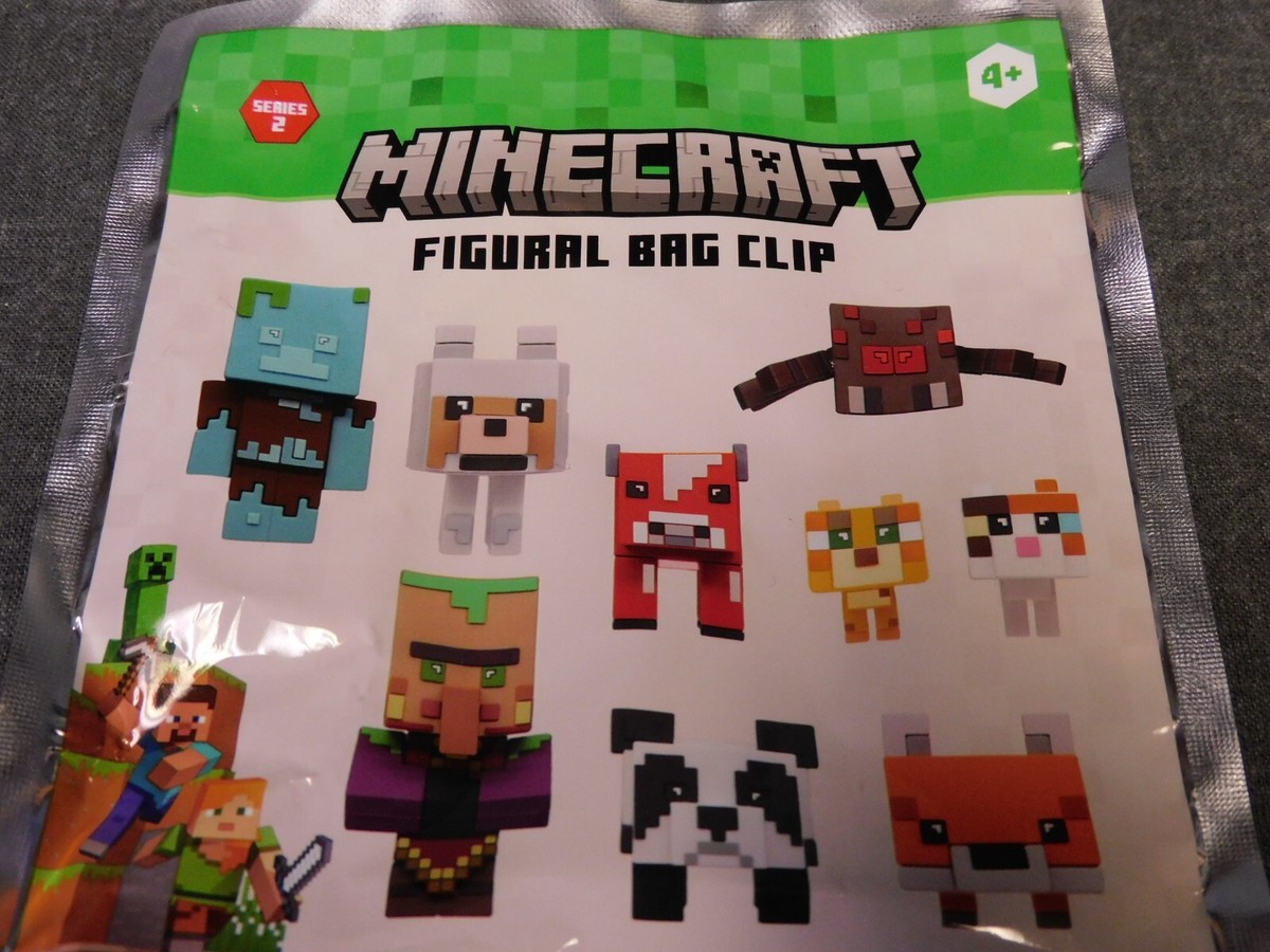 Minecraft NEW * Mooshroom Clip * Blind Bag Series 2 Key Chain