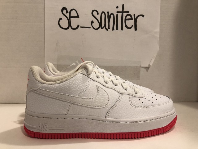white racer pink air force 1