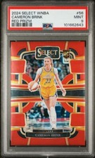 CAMERON BRINK RC 2024 PANINI SELECT WNBA #56 RED /149 PSA 9 MINT ROOKIE