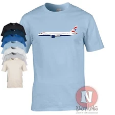 British Airways 787 t-shirt classic plane spotters airline crew airports tee
