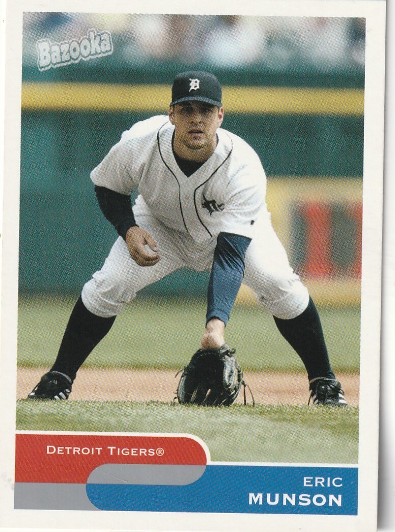 FREE SHIPPING-MINT-2004 Topps Bazooka Eric Munson #237 TIGERS