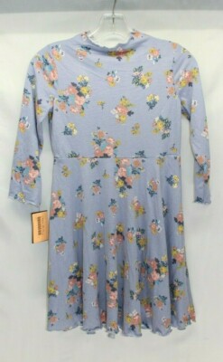 Art Class Girls' Long Sleeve Floral Print Dress Org. 17.99$