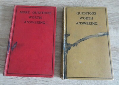 Questions Worth Answering & More Questions Worth Answering Hardback