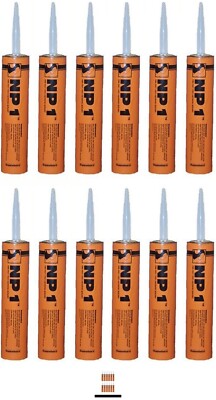 BASF MasterSeal NP 1 Aluminum Gray 12 pack Polyurethane Sealant - 10.1 Oz.,