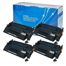 4PK CF287A 87A Compatible Toner Cartridge For HP LaserJet M501n M506dn M506n