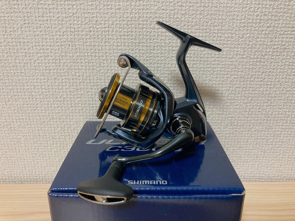 リール SHIMANO ULTEGRA C3000XG Spinning Reel 21 ULTEGRA C3000XG Gear Ratio 6.4:1 Fishing