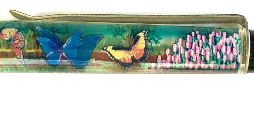 Houston Museum Floaty Pen Moving Butterfly Natural Science Garden Floating Vtg