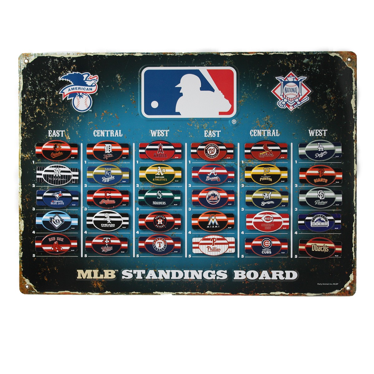 メジャーリーグ マグネットチームスタンディングボード メジャーリーグ マグネットチームスタンディングボード MLB