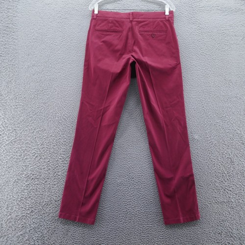 Vineyard Vines Mens Slim Chino Pants 31x32* Red Mid Rise Stretch Twill - Picture 3 of 14