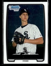 2012 Bowman Chrome #BCP202 Nate Jones Prospects Card Chicago White Sox