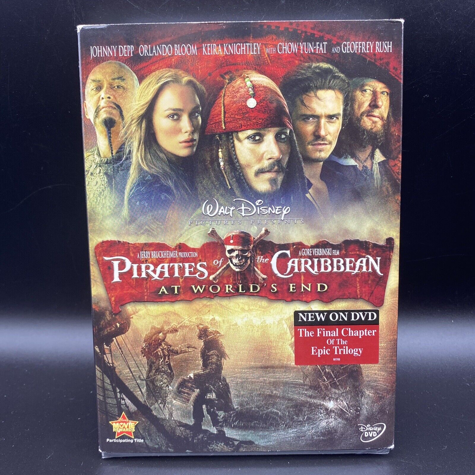 Pirates of the Caribbean: At World's End (DVD, 2007) - Like New  786936292992