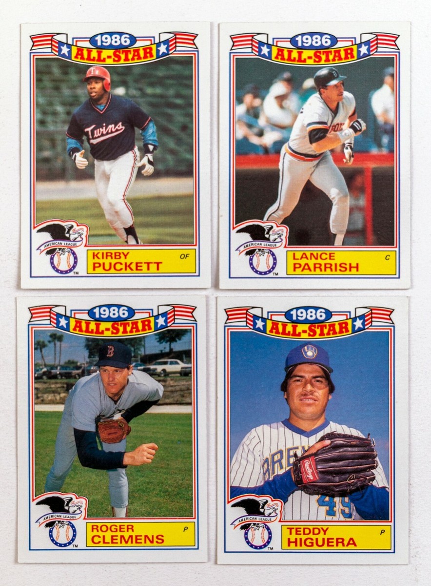 1987 Topps Baseball All Star Commemorative (22) Card Set
