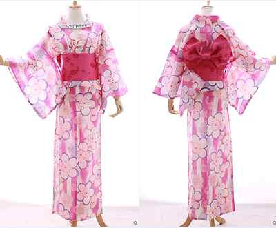 Cintura kimono giapponese Obi originale USATA in seta nera 270-003-951 Cintura kimono giapponese Obi originale USATA in seta nera 270-003-951