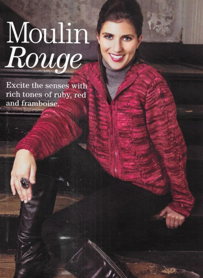 Creative Knitting Magazine Pullover Hoodie Cardigan Coat Ballet Slippers 2011 - Image 4 of 4