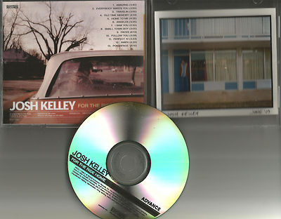 JOSH KELLEY For the Ride home w/ PHOTOGRAPH ADVNCE TST PRESS PROMO DJ CD 2003