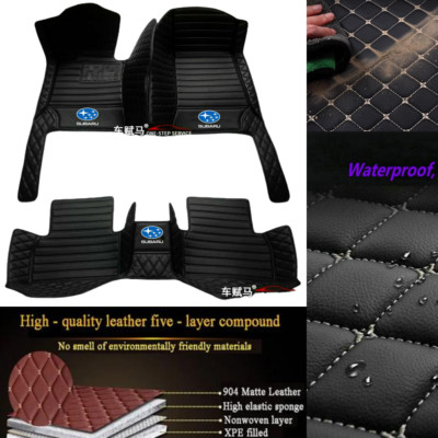 Für Subaru All Series Auto Fußmatten Auto Teppiche Wasserdichte Front Rear Liner