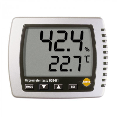 GENUINE TESTO 608-H1 THERMO HYGROMETER 0 to +50 °C,10 to 95 %RH 05606081 Humidit
