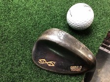GolfSmith, SNAKE EYES, 600W-B Forged 56 SAND Wedge Steel STIFF Flex RH 35.5"