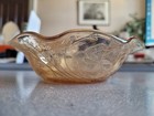 Fenton Marigold Iridescent Ruffled Flower Floral Candy Dish - Carnival Glass  — photo 4