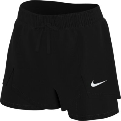 nike black flex 2 in 1 training short