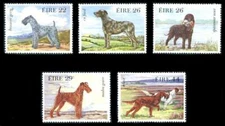 Ireland: 1983 Dogs (563-567) MNH