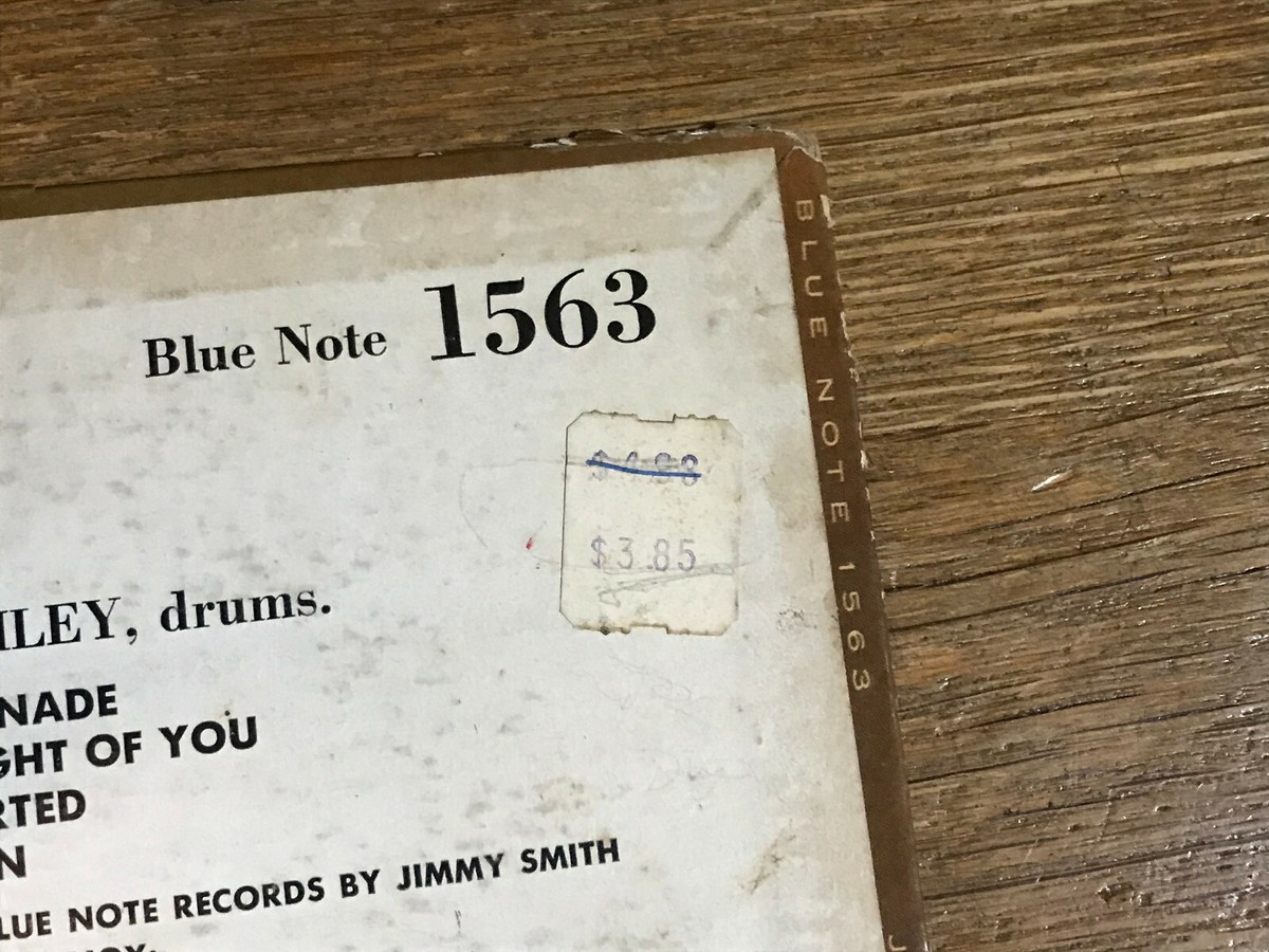 Jimmy Smith LP - Plays Pretty Just For You - Blue Note BLP 1563