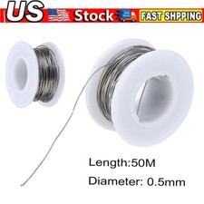 50m 0.5mm Electric Hot Wire For Hot Foam Cutter Heating Cutting Machine Kit US