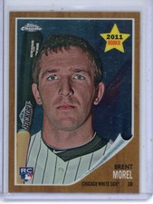 2011 Topps Chrome Brent Morel C123 Heritage Rookie 1224/1962 Chicago White Sox