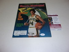 PAUL WESTPHAL SEATLE SONICS HOF DECEASED JSA/COA SIGNED SPORTS ILLUSTRATED