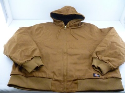 rigid duck hooded jacket