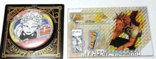 My Hero Academia Hawks Birthday 2024 Acrylic Stand Badge Set of 2 Jump Shop