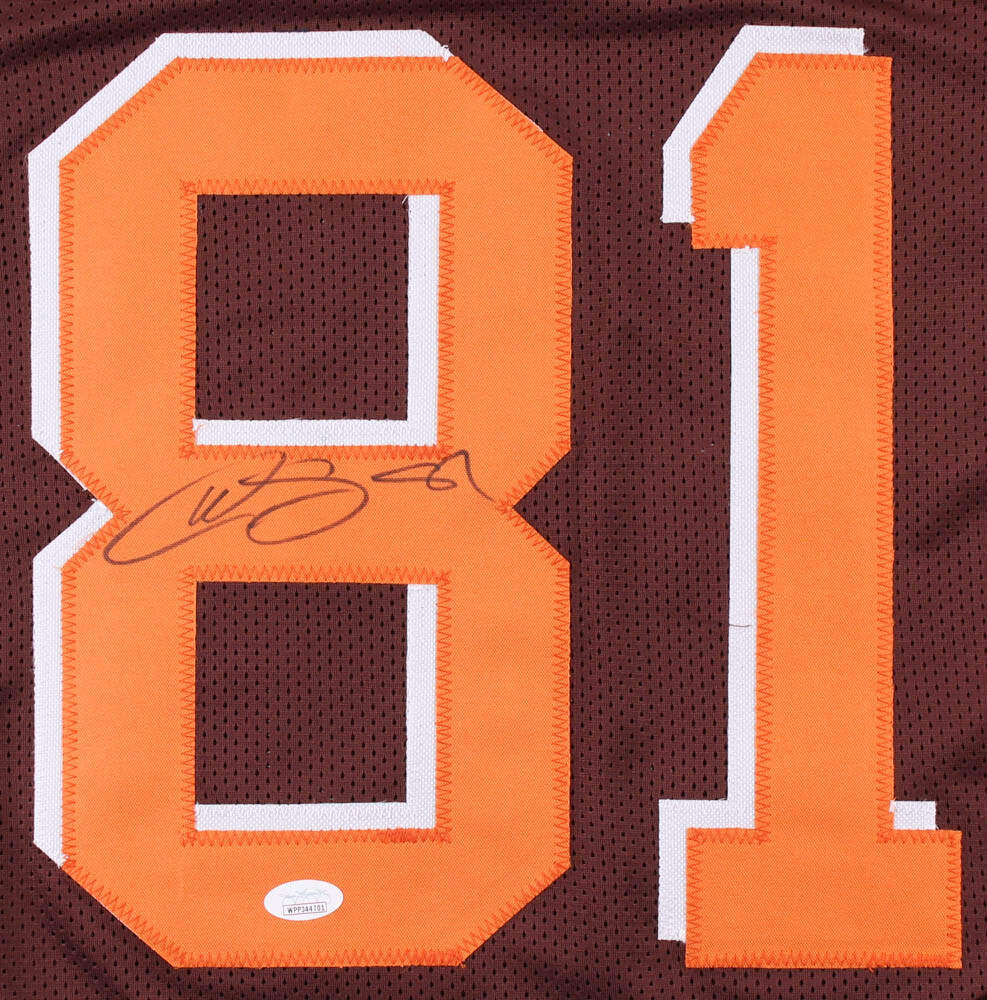 Rashard Higgins Signed Cleveland Browns Jersey (JSA COA) 3rd Year