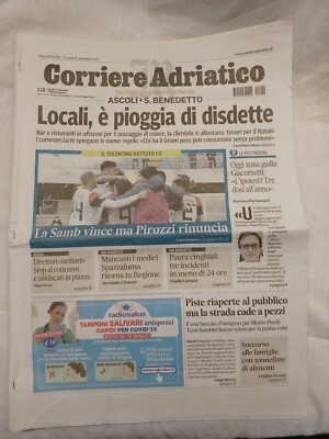 2021 12 20 ADRIATIC COURIER - DECEMBER 20, 2021 - NEWSPAPER - LOCAL, IT'S RAINING