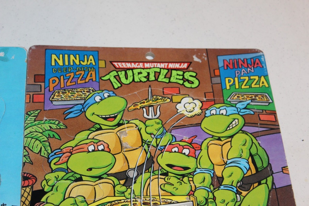 2 1990 ROSE ART TEENAGE MUTANT NINJA TURTLES PUZZLE Frame 100