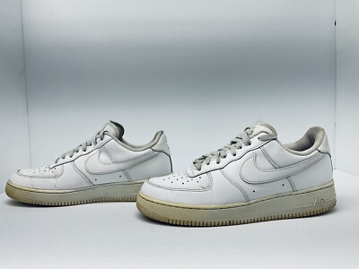 NIKE Air Force '07 Triple White Basketball Shoes 315122-111